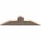 Ekena Millwork Portland Smooth Timber Gable Bracket, Douglas Fir, 36"W x 10"H x 1 1/2"D x 5 1/2"F, 7/12 Pitch GBW036X10X0206POR00SDF - alternate 4